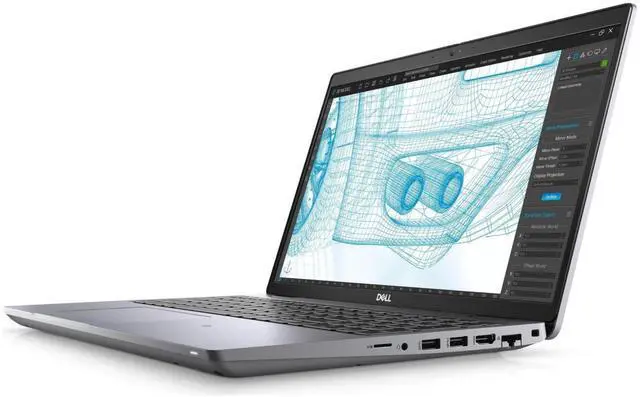 Alt view image 2 of 6 - Dell Precision 3561 Workstation 15.6-inch FHD Touch Display, Intel Core i5-11500H, 32GB RAM, 512GB SSD, Nvidia 4GB GDDR6, Windows (Renewed)