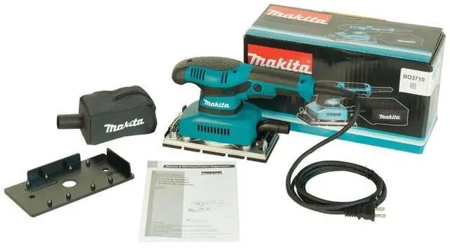 Alt view image 14 of 19 - Makita BO3710 1/3 Sheet Finishing Sander