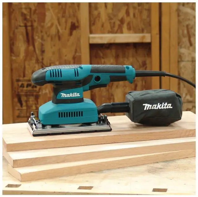 Alt view image 16 of 19 - Makita BO3710 1/3 Sheet Finishing Sander