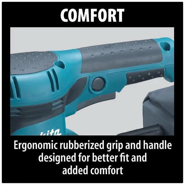 Alt view image 18 of 19 - Makita BO3710 1/3 Sheet Finishing Sander