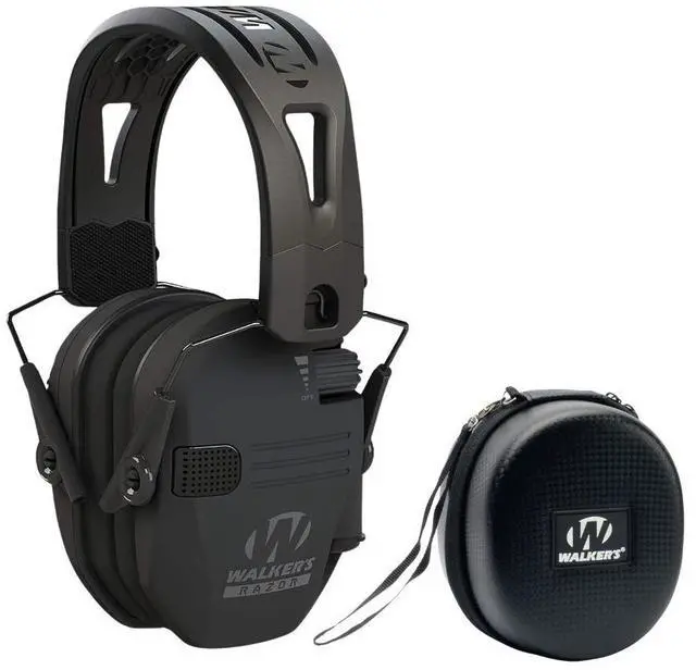 Main image of Walker's Razor Tacti Grip with Rubber Headband and Protection Case Bundle