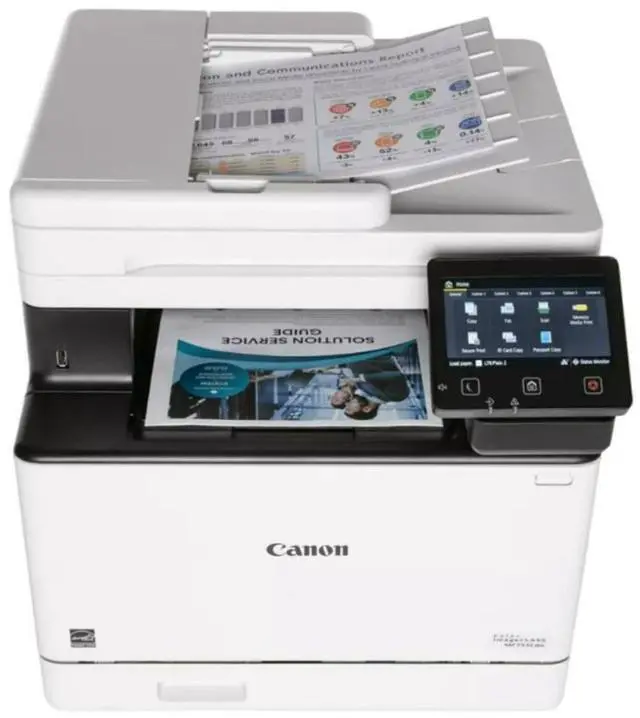 Alt view image 2 of 6 - Canon imageCLASS MF753Cdw Wireless Duplex Laser Printer with Scanning and Fax
