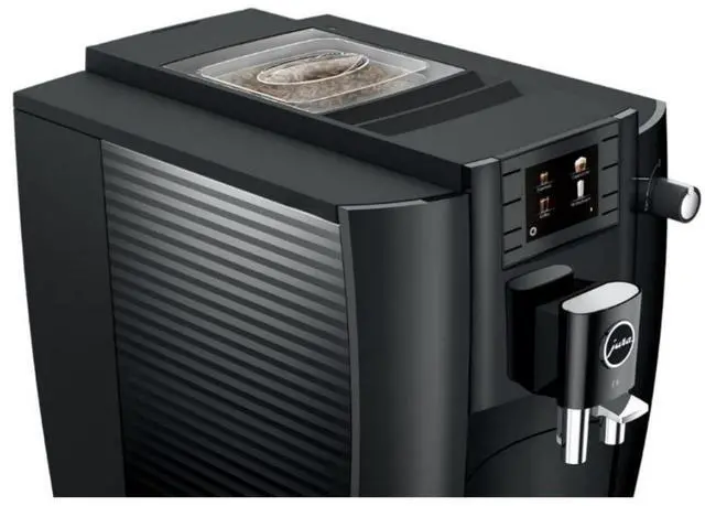 Alt view image 5 of 7 - Jura 15622 E6 2.8 Inch Color Display Automatic Piano Black Espresso Machine