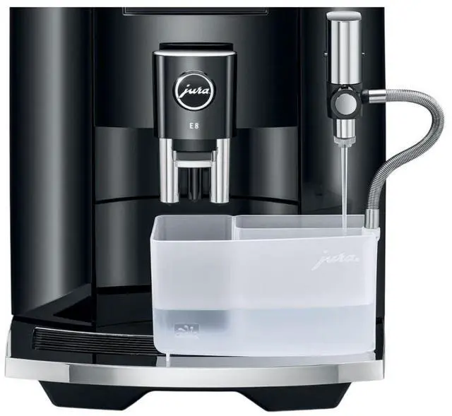 Alt view image 6 of 7 - Jura E8 (NAA) 4th Gen Automatic Coffee Machine Black-Certified Refurbished