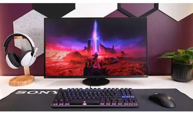 Alt view image 7 of 7 - Sony 27 INZONE M9 II 4K UHD (3840 x 2160) 160Hz Full Array LED Gaming Monitor with Built-in Speakers