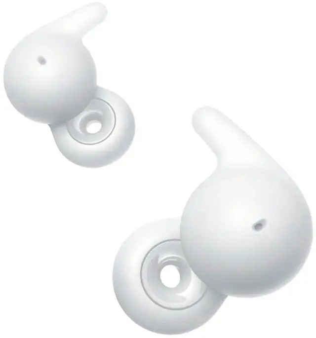 Alt view image 15 of 20 - Sony WFL910W LinkBuds Open True Wireless Earbuds - White