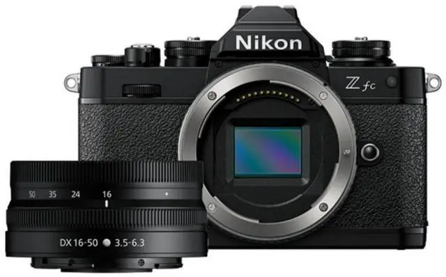 Alt view image 8 of 12 - Nikon Z fc DX-Format Mirrorless Camera with NIKKOR Z DX 16-50mm f/3.5-6.3 VR Lens, Black