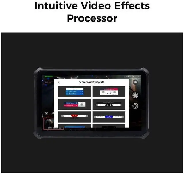 Alt view image 3 of 7 - OBSBOT Talent 5.4" Touchscreen HDMI/USB Live Streaming Recording Monitor