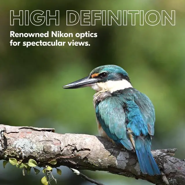 Alt view image 6 of 7 - Nikon Prostaff P3 10X42 Binoculars and Black Camera Shoulder Bag Bundle