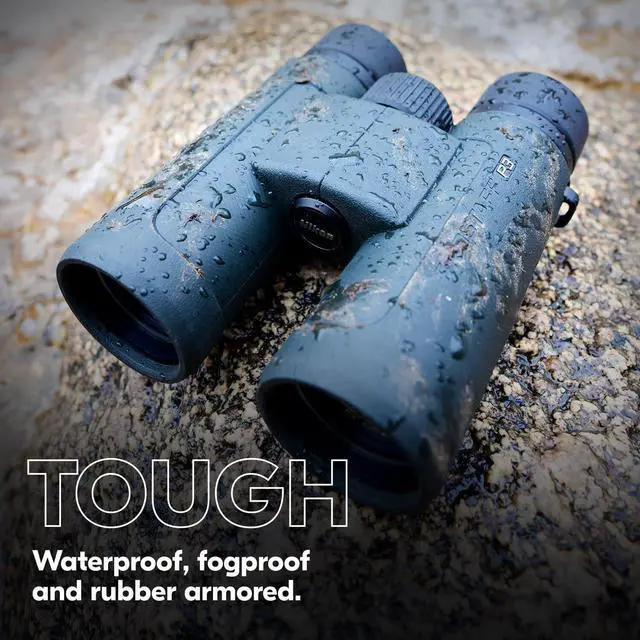 Alt view image 7 of 7 - Nikon Prostaff P3 10X42 Binoculars and Black Camera Shoulder Bag Bundle