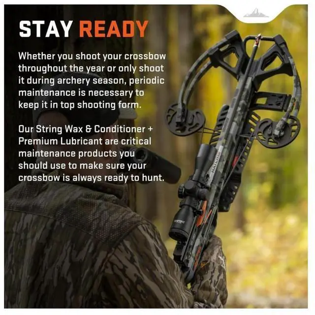 Alt view image 4 of 7 - TenPoint Wicked Ridge Ready-to-Hunt Accessory Package with Green LED Nocks, Broadhead Arrows, Crossbow Sling, and Conditioner
