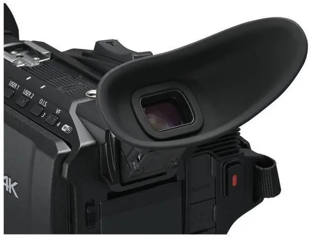 Alt view image 11 of 15 - Panasonic X2100 4K Camcorder for Directors, Wide Angle Telephoto Lens with 24X Zoom, Hybrid O.I.S.,Lightweight Heat Dispersing Design, Detachable Handle - HC-X2100