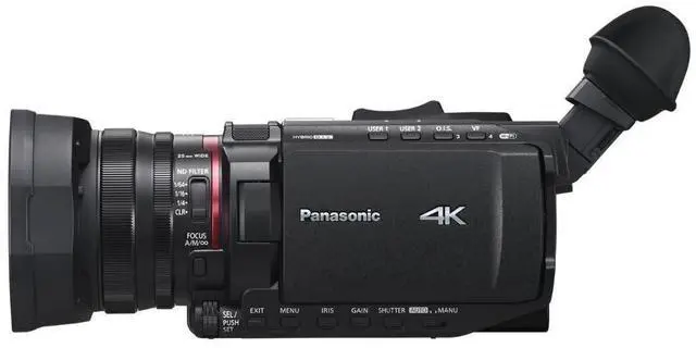 Alt view image 11 of 15 - Panasonic X1600 4K Camcorder for Directors, Wide Angle Telephoto Lens with 24x Zoom, Hybrid O.I.S., 4K High-Precision AF with Face Detection, Heat Dispersing Design, Wireless Controls - HC-X1600