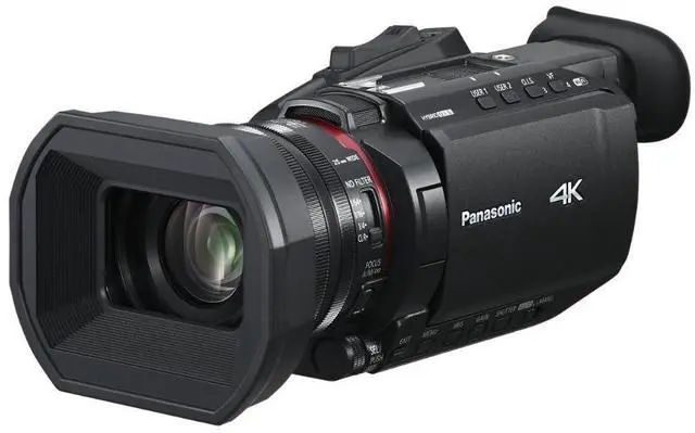 Alt view image 9 of 15 - Panasonic X1600 4K Camcorder for Directors, Wide Angle Telephoto Lens with 24x Zoom, Hybrid O.I.S., 4K High-Precision AF with Face Detection, Heat Dispersing Design, Wireless Controls - HC-X1600