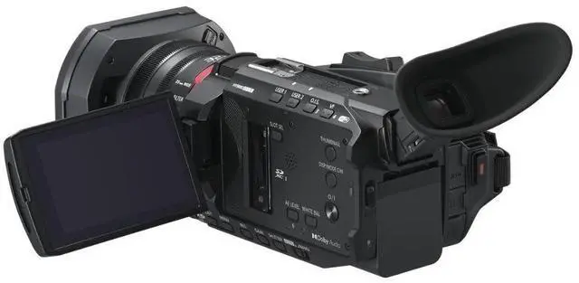 Alt view image 12 of 15 - Panasonic X1600 4K Camcorder for Directors, Wide Angle Telephoto Lens with 24x Zoom, Hybrid O.I.S., 4K High-Precision AF with Face Detection, Heat Dispersing Design, Wireless Controls - HC-X1600