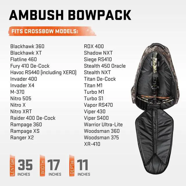 Alt view image 7 of 7 - Wicked Ridge Ambush Bowpack (Veil Alpine/Black)