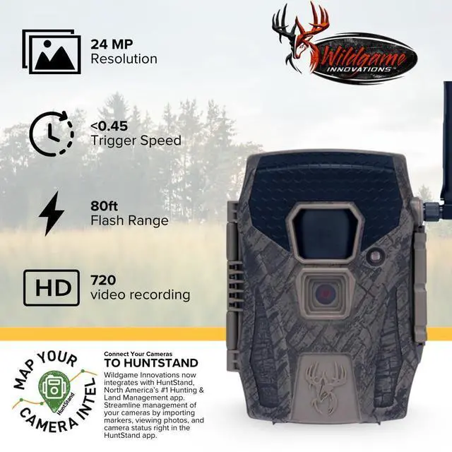 Alt view image 2 of 7 - Wildgame Innovations Terra XT 2.0 24MP Three Cellular Trail Cameras Bundle with 32GB Ultra SDHC UHS-I Memory Card (100MBps) (3-Pack), and All-In-One High-Speed Card Reader (5 Items)