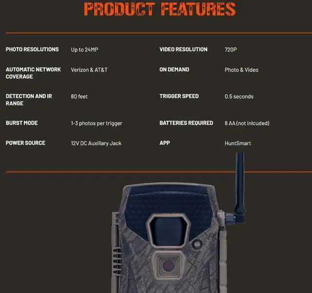 Alt view image 4 of 7 - Wildgame Innovations Terra XT 2.0 24MP Cellular Camera with 720p Video (Gray, 2-Pack) Bundle with 2 x 32GB Memory Card and Card Reader (5 Items)