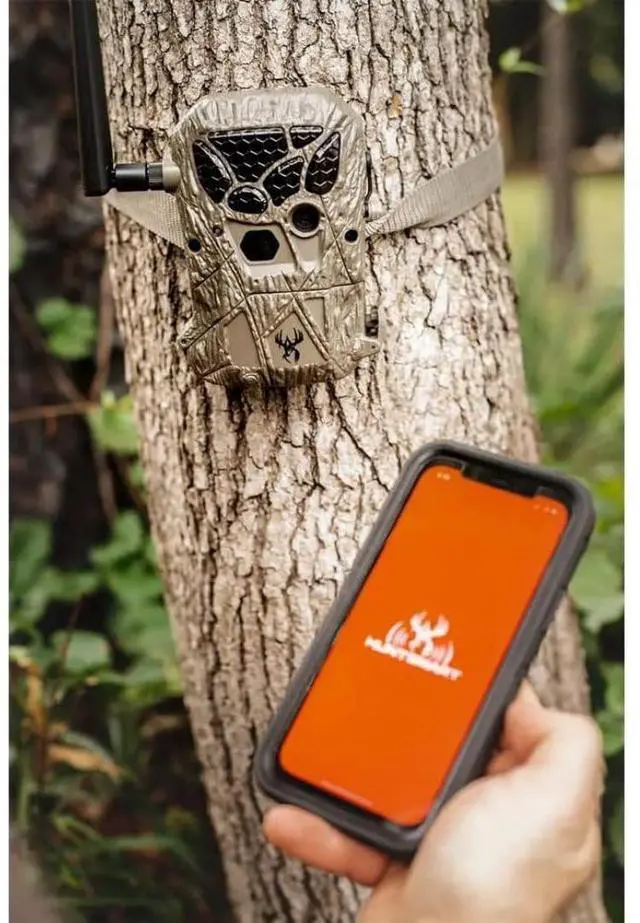 Alt view image 5 of 5 - wildgame innovations encounter cellular game camera | automatically sends images via cellular networks | 20 megapixel 21 led illumination, brown