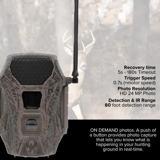 Alt view image 4 of 7 - Wildgame Innovations Terra Cell XT 24MP Cellular Trail Camera with 21 LEDs (Dual Network, 2-Pack) Bundle with 32GB SDHC UHS-I Memory Card (2-Pack) and 4-In-1 USB 2.0 Card Reader (5 Items)