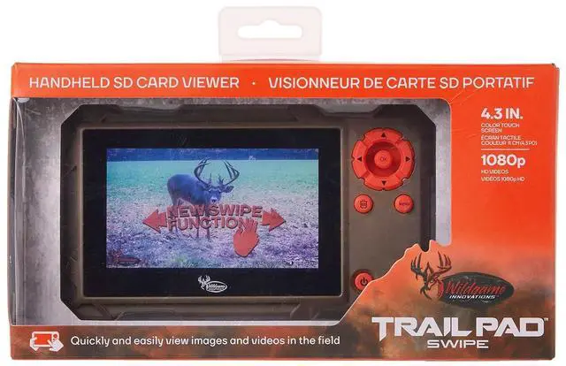Alt view image 19 of 19 - Wildgame Innovations Wildgame Handheld Card Viewer-Brown VU60