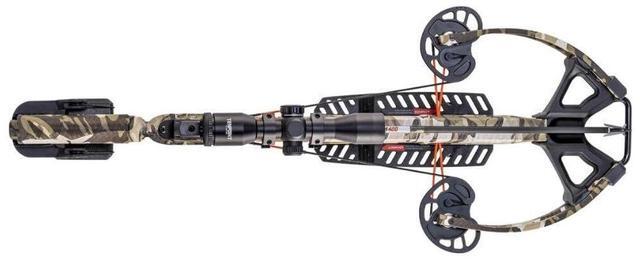 Alt view image 4 of 7 - TenPoint Invader M1 Wicked Ridge Compact Profile Crossbow with Built-In ACUdraw Cocking Device and Pro-View 400 Scope (Peak XT)