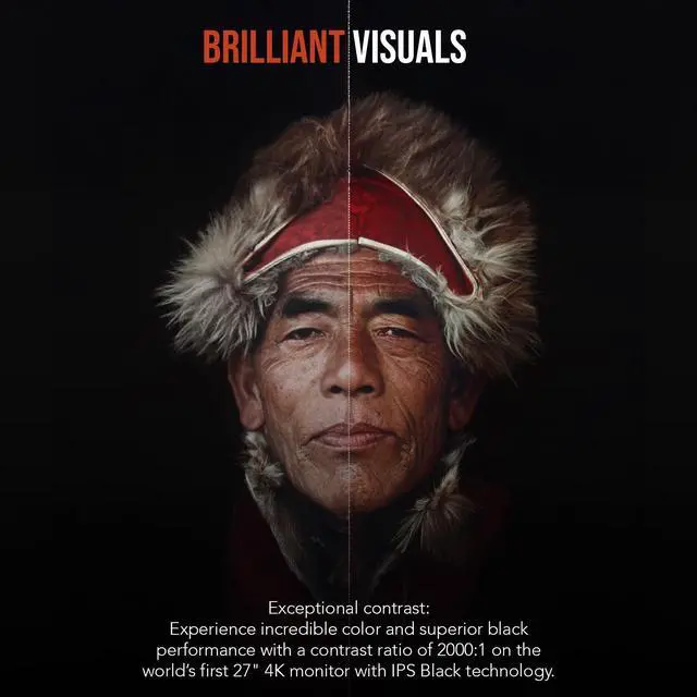 Alt view image 4 of 7 - Dell U2723QE UltraSharp 27 Inch 4K USB C Hub Monitor with HDMI Cable Bundle