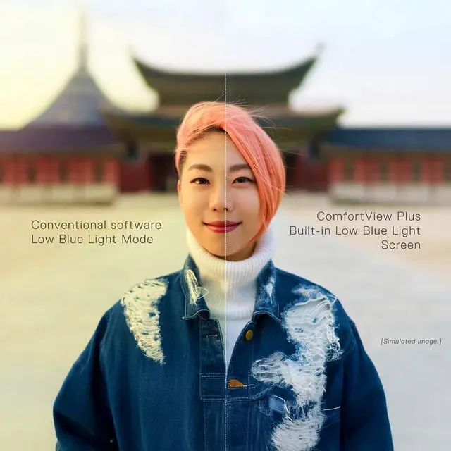 Alt view image 5 of 7 - Dell U2723QE UltraSharp 27 Inch 4K USB C Hub Monitor with HDMI Cable Bundle