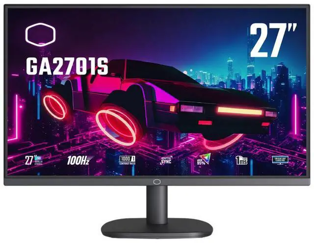 Alt view image 13 of 15 - Cooler Master GA2701S 27" Class Full HD Gaming LCD Monitor - 16:9 - 27" Viewable - In-plane Switching (IPS) Technology - 1920 x 1080 - 16.7 Million Colors - Adaptive Sync - 250 Nit - 1 ms -