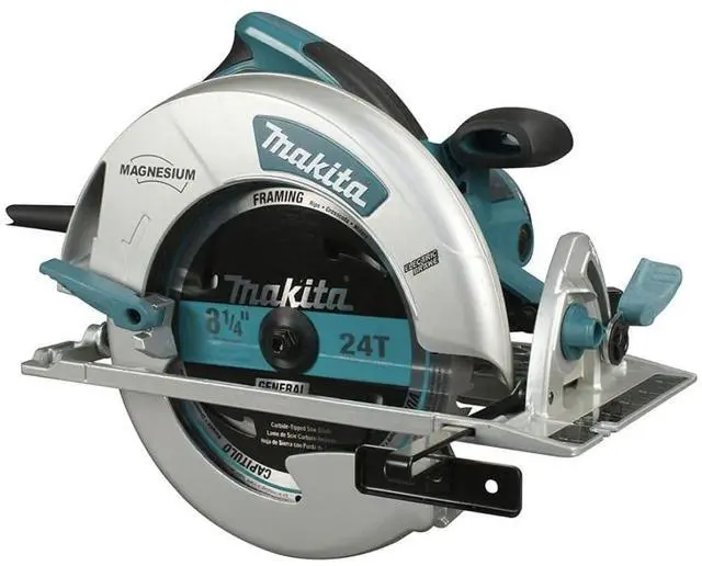 Main image of Makita 5008MGA 8-1/4-Inch Magnesium Circular Saw with Electric Brake, 15 AMP Industrial Motor, Two Built-In LED Lights, and Built-In Dust Blower
