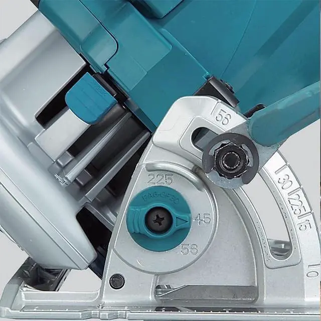 Alt view image 3 of 7 - Makita 5008MGA 8-1/4-Inch Magnesium Circular Saw with Electric Brake, 15 AMP Industrial Motor, Two Built-In LED Lights, and Built-In Dust Blower
