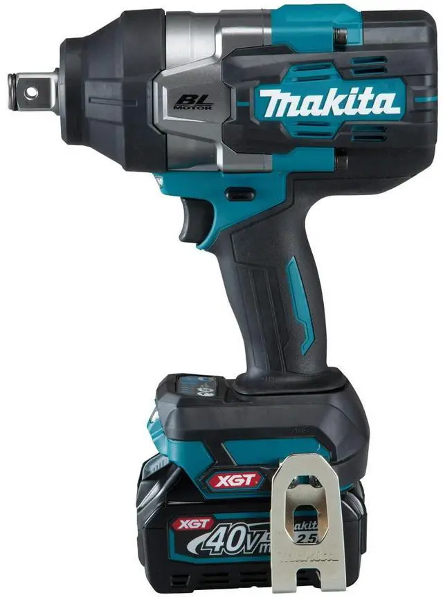 Alt view image 13 of 14 - Makita GWT01D 40V max XGT Brushless Lithium-Ion 3/4 in. Cordless 4-Speed High-Torque Impact Wrench with Friction Ring Anvil Kit (2.5 Ah)