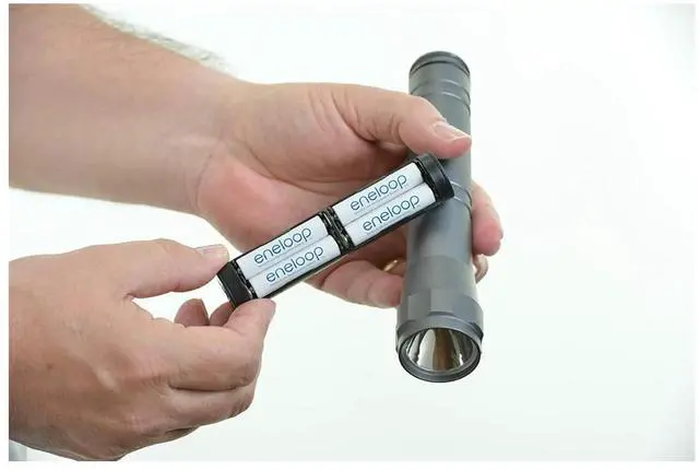 Alt view image 5 of 8 - Panasonic BK-4MCCA8BA eneloop AAA 2100 Cycle Ni-MH Pre-Charged Rechargeable Batteries, 8 Pack