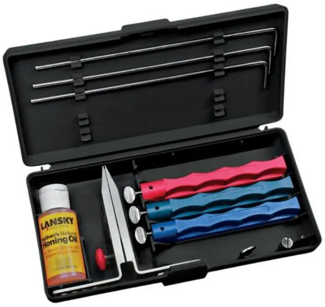 Alt view image 6 of 12 - Lansky Standard Controlled-Angle Knife Sharpening System