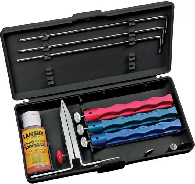 Alt view image 8 of 12 - Lansky Standard Controlled-Angle Knife Sharpening System
