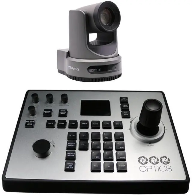 Alt view image 5 of 11 - PTZOptics Move SE PTZ Camera with 30x Optical Zoom (PT30X-SE-GY-G3) + PT-JOY-G4 Controller