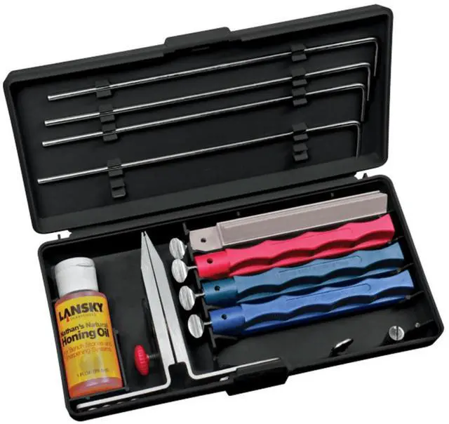 Alt view image 14 of 20 - LANSKY LKUNV LANSKY UNIVERSAL CONTROLLED-ANGLE KNIFE SHARPENING SYSTEM