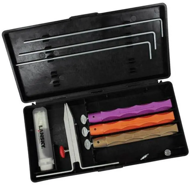 Alt view image 16 of 18 - LANSKY LK3DM LANSKY 3-STONE DIAMOND KNIFE SHARPENING SYSTEM