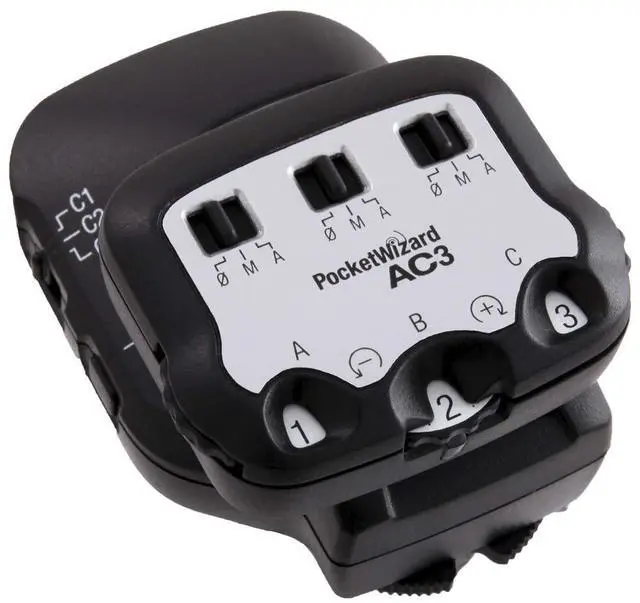 Alt view image 2 of 3 - PocketWizard AC3 ZoneController for Canon - Black