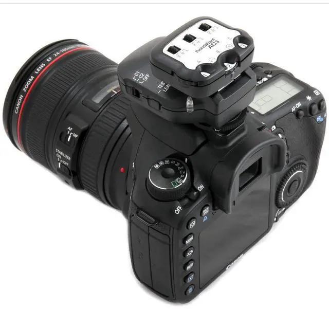 Alt view image 3 of 3 - PocketWizard AC3 ZoneController for Canon - Black