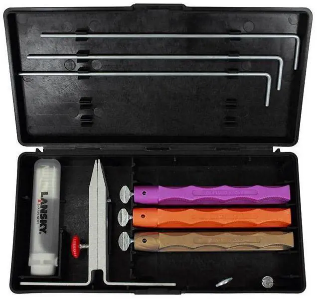 Alt view image 18 of 18 - LANSKY LK3DM LANSKY 3-STONE DIAMOND KNIFE SHARPENING SYSTEM