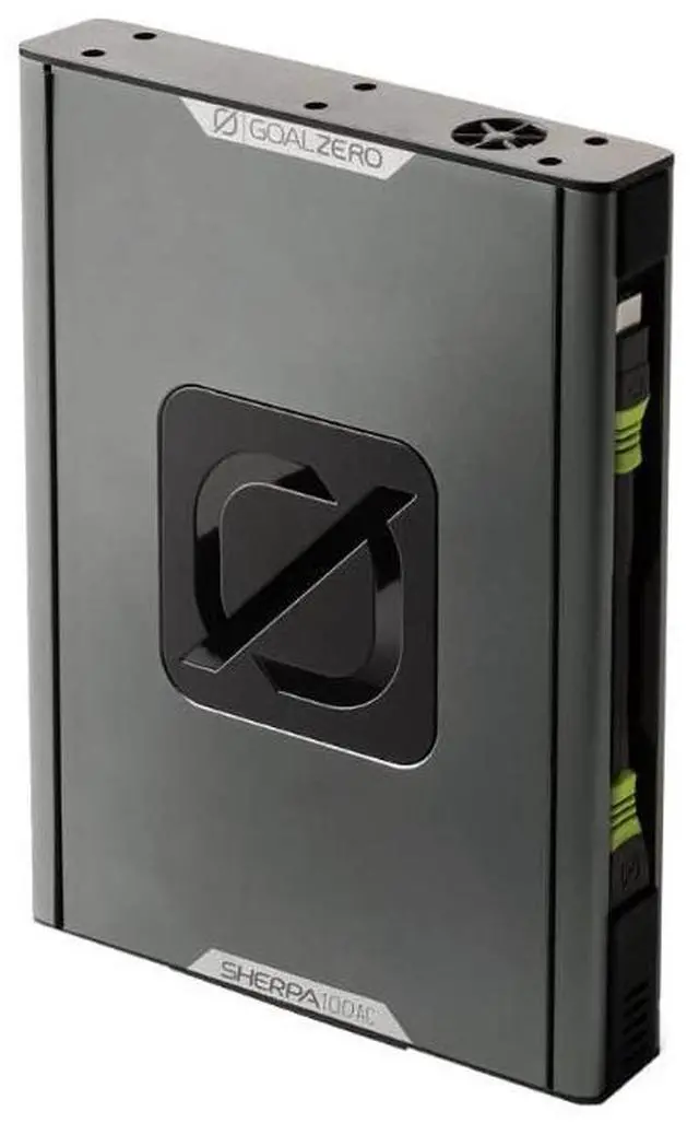 Alt view image 9 of 15 - goal zero sherpa 100 ac portable power bank