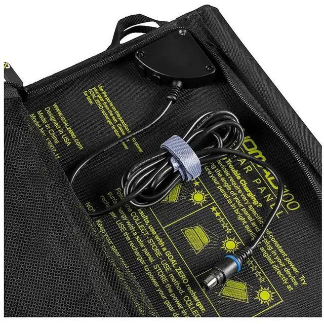 Alt view image 7 of 8 - goal zero nomad 100 watt monocrystalline portable solar panel