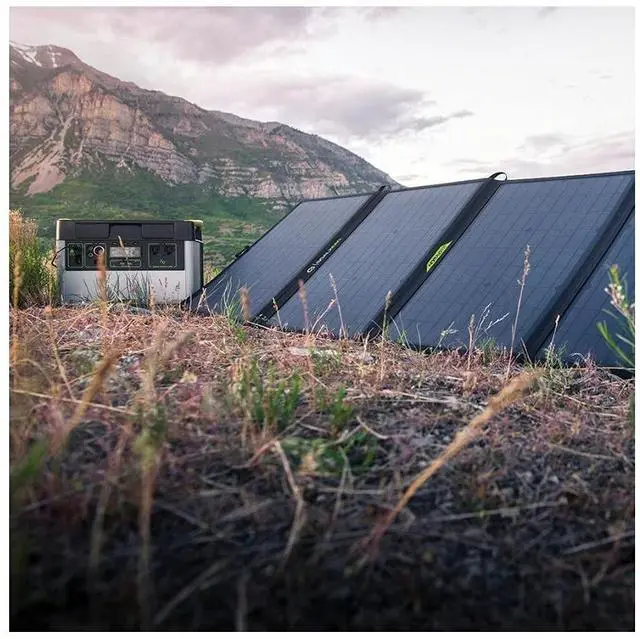 Alt view image 8 of 8 - goal zero nomad 100 watt monocrystalline portable solar panel