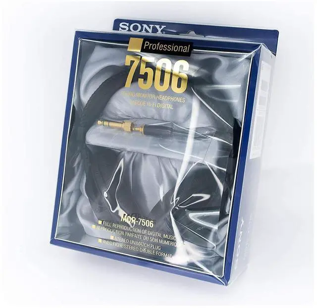 Alt view image 4 of 5 - MDR7506 Professional Large Diaphragm Headphone (International Model) No