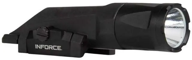 Main image of INFORCE Gen 3 WMLx White-IR Rifle Light with 900 Lumen Output, 656-Feet Range, 66-Feet Waterproof, and Non-Slip Button (Black)