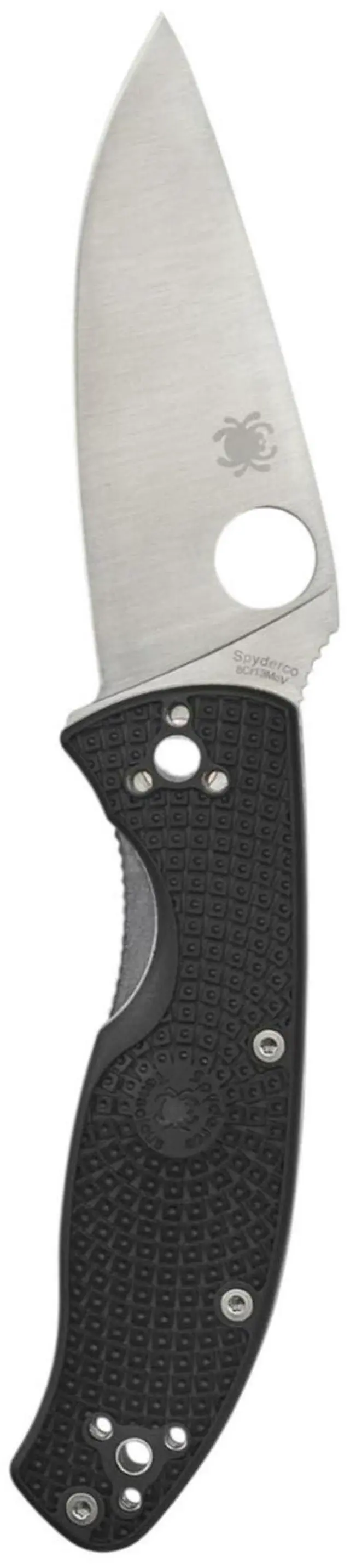 Alt view image 7 of 13 - SPYDERCO C122PBK SPYDERCO TENACIOUS LIGHTWEIGHT 3.4 IN PLAIN BLADE FRN HANDLE