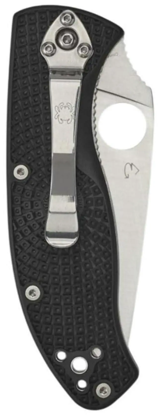 Alt view image 8 of 13 - SPYDERCO C122PBK SPYDERCO TENACIOUS LIGHTWEIGHT 3.4 IN PLAIN BLADE FRN HANDLE