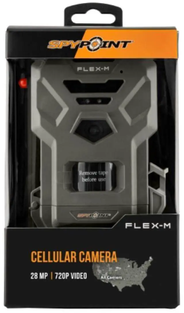 Alt view image 5 of 7 - Spypoint FLEX-M US Solar Bundle - FLEX-M Trail Camera and SPLB 10 Solar Panel