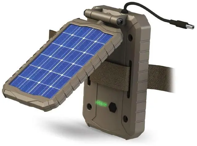 Alt view image 2 of 7 - Stealth Cam Lithium Solar Power Panel (2-Pack) with Card Reader Bundle (3 Items)